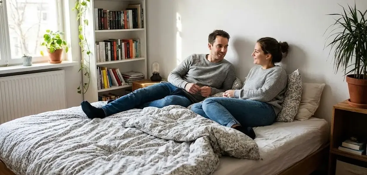 Партнери спокійно обговорюють зміни лібідо, пов’язані з менструальним циклом