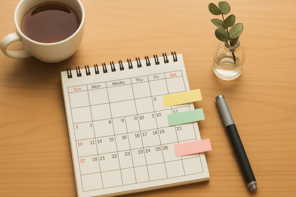 plan zmian na 4 tygodnie