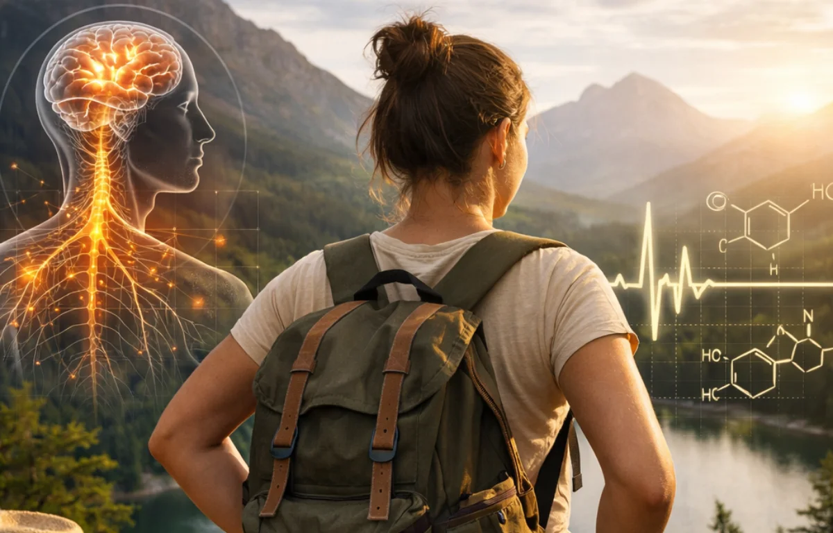 Подорож у горах і візуалізація нервової системи як адаптація тіла до руху