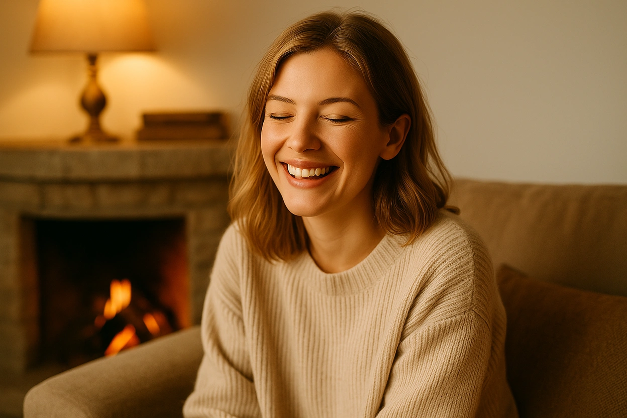 inner beauty laugh
